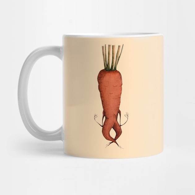 yoga carrot by KindSpirits